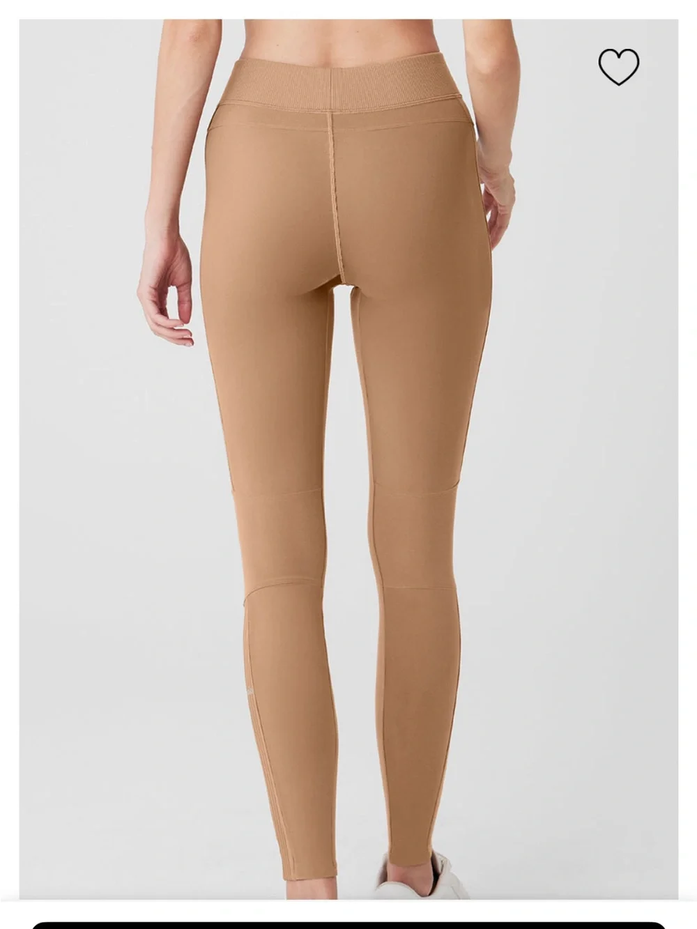 ALO Alosoft Head Start legging toasted almond NWT S (Fit056)